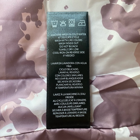 Sierra Designs sz M Pink Camo High Collar Zip Front Vest with Bungee Drawstring - Picture 9 of 11